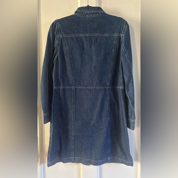 GAP Blue Denim Dress Size M - Picture 3 of 3